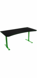 AROZZI herní stůl ARENA Gaming Desk/ černozelený