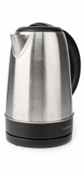 NEDIS rychlovarná konvice KAWK340EAL/ objem 1,7 l/ otáčení o 360°/ nerezová ocel/ spotřeba 2200 W/ černá / hliník