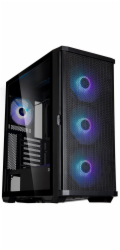 Zalman skříň Z10 Plus / ATX / 4x ARGB fan / 2xUSB 3.0 / USB-C / mesh panel / tvrzené sklo