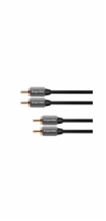 Kabel 2x Cinch konektor/2x Cinch konektor 0,5m KRUGER & MATZ KM0303