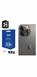 Hybridní sklo pro objektiv fotoaparátu 3MK Lens Protection Pro Apple iPhone 13 Pro/13 Pro Max šedá/grafitově šedá