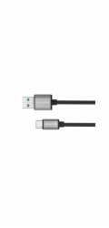 Kabel KRUGER & MATZ KM1244 Basic USB 3.0/USB-C 1m Black