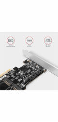 AXAGON PCES-SA4M2, PCIe řadič - 2x interní SATA 6G port + 2x SATA M.2 slot, ASM1164, SP & LP