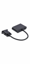 Převodník signálu VGA pro HDMI + VGA Black, 15 cm