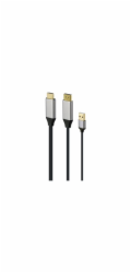 Gembird A-HDMIM-DPM-01 video cable adapter 2 m HDMI Type A (Standard) DisplayPort Black
