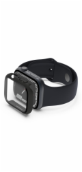 Belkin ochrana displeje ScreenForce 2v1 pro Apple Watch Série 4/5/6/SE/7/8/9, 44/45mm, černé - NOVÁ VERZE