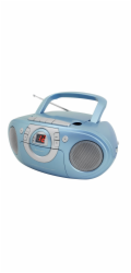 Soundmaster SCD5100BL/ CD přehrávač/ Přehrávač Kazet/ FM rádio/ Modrý