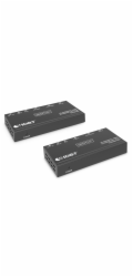 DIGITUS DS-55520 Sada extenderu 4K HDBaseT, 70 m PoC, RS232, IR, černá