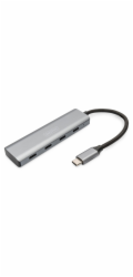 DIGITUS 4portový USB-C HUB 4x USB-C 3.1 Gen1, 5Gbps
