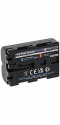 PATONA baterie pro foto Sony NP-FM500H 2250mAh Li-Ion Platinum USB-C nabíjení