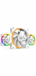 be quiet! Light Wings 120mm PWM Triple Pack BL100 Be quiet! / ventilátor Light Wings White / 120mm / PWM / 3-pack / bílý