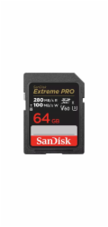 SanDisk SDXC karta 64GB Extreme PRO (280 MB/s Class 10, UHS-II V60)