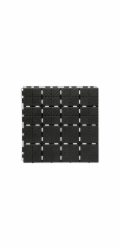Prosperplast Chodníkový rošt 1,5 m2 Easy Square IES40 černý