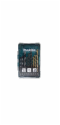 Makita D-71962 sada vrtáků do kovu/dřeva/zdiva 5/6/8mm, 9ks