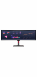 LENOVO LCD P49w-30 - 49”,IPS,matný,16:9,5120x1440,60Hz,4ms/6ms,350cd/m2,2000:1,HDMI,DP,USB-C,ThB,RJ45,USBHub,Pivot,VESA