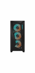 GIGABYTE C301 GLASS/Midi Tower/Transpar./Černá
