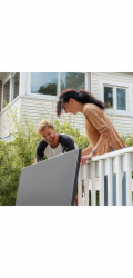 Sada háků na balkon EcoFlow, držák pro balkonovou elektrárnu