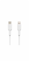 Belkin CAA003BT2MWH Lighting to USB-C, 2m, bílý Belkin Lighting to USB-C kabel, 2m, bílý