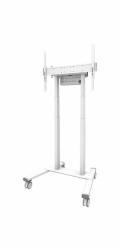 Neomounts FL55-875WH1 - Vozík - pro plochý panel - motorizovaný - uzamykatelný - ocel - bílá - velikost obrazovky: 55"-100" - pro Neomounts AV1-875BL