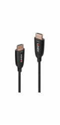 Kabel Lindy HDMI - samec HDMI na HDMI MALE - 15 M - SKLODNÍ Vlákno - ČERNÁ - podporuje 8k 60 Hz (7680 x 4320)