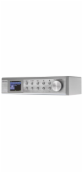 Soundmaster IR1500SI kuchyňské rádio DAB+/ FM/ BT/ 2"LCD/ Wi-Fi/ Stříbrné