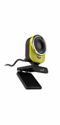 GENIUS webová kamera QCam 6000/ žlutá/ Full HD 1080P/ USB2.0/ mikrofon