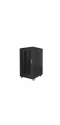 LANBERG Volně stojící skříň 19" 22U/600x800 černá (RAL9004)   (v rozloženém stavu)