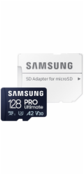 Samsung micro SDXC 128GB PRO Ultimate + SD adaptér