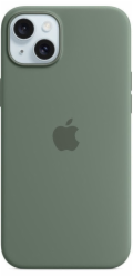 Apple Silikonové s MagSafe iPhone 15 Plus, cypřišově zelené MT183ZM/A iPhone 15+ Silicone Case with MS - Cypress