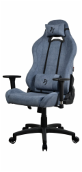 AROZZI herní židle TORRETTA Soft Fabric v2/ látkový povrch/ modrá