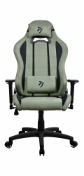AROZZI herní židle TORRETTA SuperSoft/ látkový povrch/ lesní zelená
