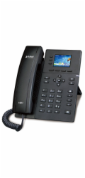 Planet VIP-1140PT VoIP telefon, HD audio G.722/Opus, barevný 2,4" LCD, Auto Provision, Dual 100Mb LAN, PoE, CZ menu