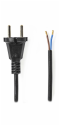 NEDIS napájecí kabel k vysavači/  CEE 7/17/ 250 V AC/ PVC/ černý/ bulk/ 15m