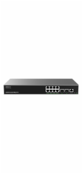 Grandstream GWN7811P L3 Managed Network PoE Switch 8 portů / 2 SFP+, VLAN, DHCP, Stacking