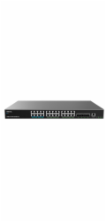 Grandstream GWN7813P Layer 3 Managed Network PoE Switch, 24 portů / 4 SFP+, VLAN, DHCP, Stacking