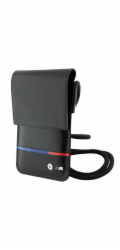 Bag BMW BMOWBPUCARTCBK Wallet Kabelka na telefon. Kolekce Carbon Tricolor Line je kombinací sofistikovaného stylu, nejvyšší úrovně estetiky při zachování záruky nejvyšší kvality zpracování. Je to skv