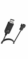 AKASA - 5V to 12V DC Step-Up Voltage Converter Cable for USB to 3-Pin & 4-Pin PC Fan