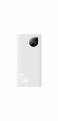 Baseus Adaman2 powerbanka 10000 mAh 30W 2xUSB/USB-C bílá