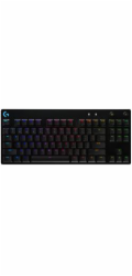 Logitech G PRO X TKL LIGHTSPEED Gaming Keyboard - MAGENTA - US INT L - 2.4GHZ/BT - TACTILE
