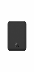 Baseus power banka Mini s bezdrátovým nabíjením 5000 mAh 20W USB-C černá