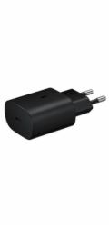 Samsung cestovní nabíječka EP-TA800EBE, PD, Fast charging, USB-C, 25 W, černá, (bulk)