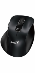 GENIUS Ergo 9000S Black/ duální Bluetooth + 2,4GHz/ 2400 dpi/ bezdrátová/ tichá/ černá
