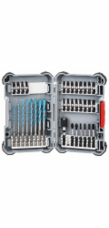 Bosch Sada 35 kusů Pick and Click spirálových vrtáků MultiConstruction a šroubovacích nástavců Impact Control (2.607.017.570)