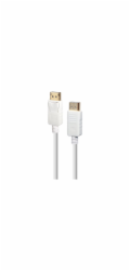 Gembird kábel DisplayPort (M/M), 4K, 1.8 m, biely