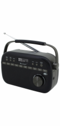 Soundmaster DAB280SW rádio/ DAB+/ UKW/ RDS/ Budík/ Hodiny/ Černé