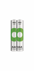 GP AAA ReCyko 650 mAh, nabíjecí, (HR03)  2 ks PP
