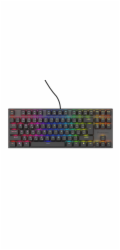 Genesis tichá herní klávesnice THOR 303/TKL/RGB/Outemu Peach/Drátová USB/CZ-SK layout/Černá
