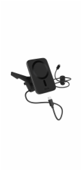 Epico Qi2 Mag+ ultra tenká autonabíječka - černá