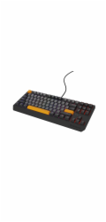 Genesis herní klávesnice THOR 230/TKL/RGB/Outemu Red/Drátová USB/US layout/Anchor Negative Šedá