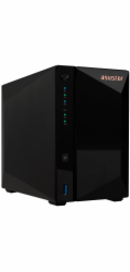 Asustor NAS AS3302T v2   2x 3,5" SATA,Realtek RTD1619B 1.7GHz, 2GB, 2.5GbE x1, USB3.2 Gen1 x3, WOW (Wake on WAN)